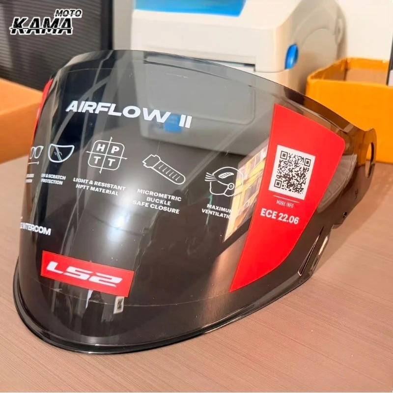For LS2 AIRFLOW II Half Helmet  Spoiler Colorful Visors,For LS2 OF616 Helmet Lens, Open Face Motobik