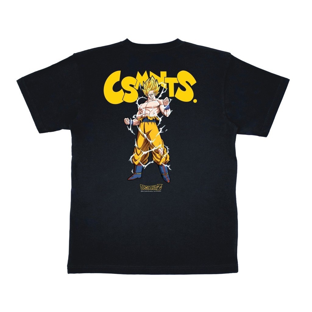 HOT Cosmonauts Dragon Ball Z Part II - Goku Super Saiyan Black Tee Kaos Pria dan Wanita