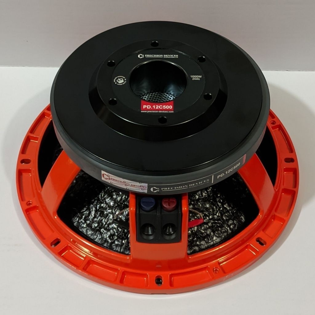 Speaker Komponen 12 Inch PD12C500 Orange 1000 Watt VC 4 Inch Subwoofer Original