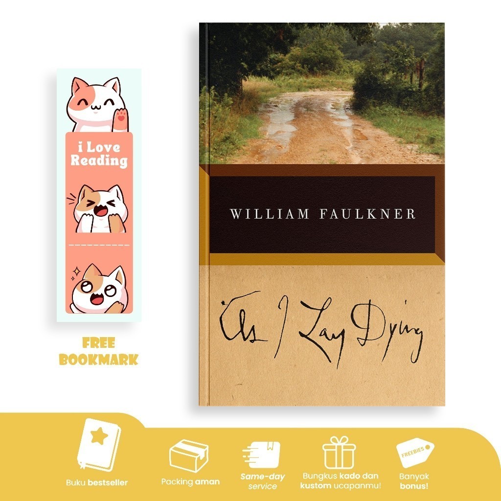 As I Lay Dying by William Faulkner (English/Indonesia)