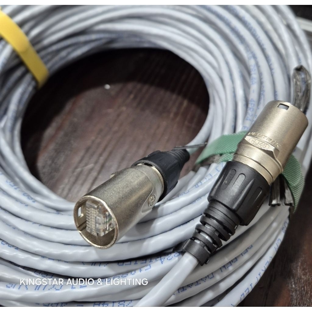Kabel Lan 30 Meter Mixer Midas Cat 6 Belden Neutrik RJ45  Behringer X32 M32 M32R Digital Snake Box D
