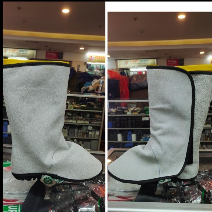 apron las kaki kulit
