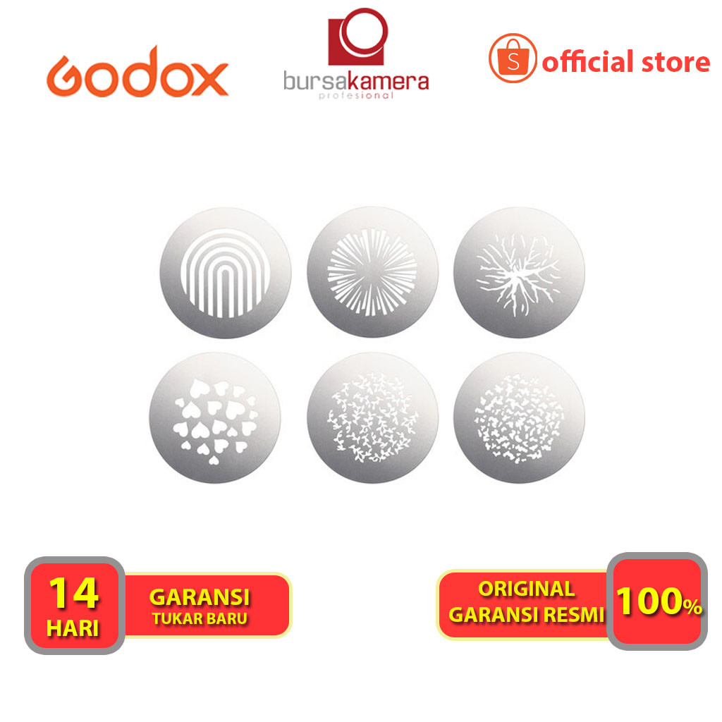 Godox SA-09-002 / SA09 002 Gobo Set 2 Original