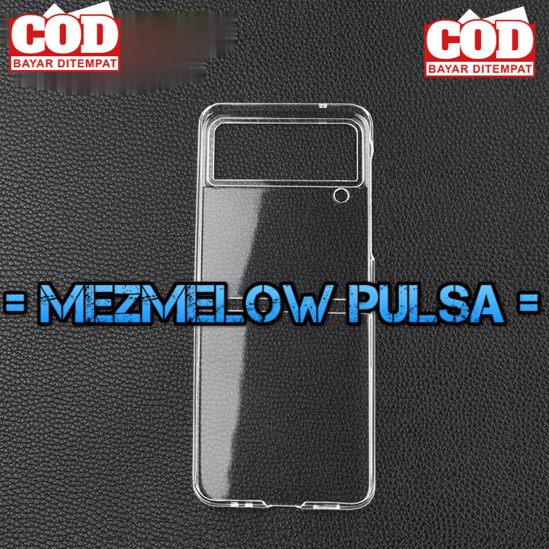 Acrylic Mika Caseng Casing Pc Hard Case Transparant Caseng SAMSUNG Z FLIP 3 - Gambar 3
