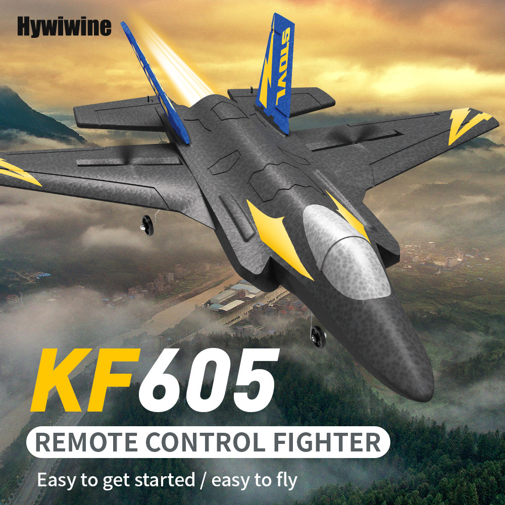 RC Aircraft Airplane Fighter 2.4G 4 6-Axis Gyroscope Automatic Balance Rollover EPP RTF Electric Jet