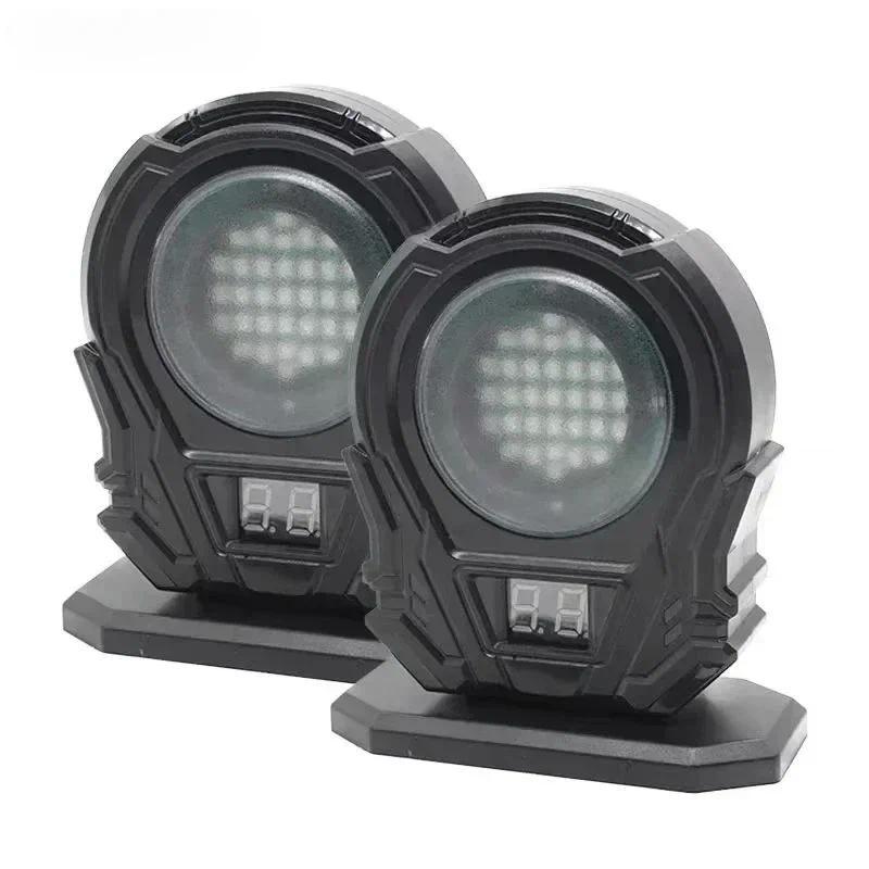 WChristmas Gifts Mini Infrared Dart Target Laser Training Target Induction Laser Target AutoScoring 