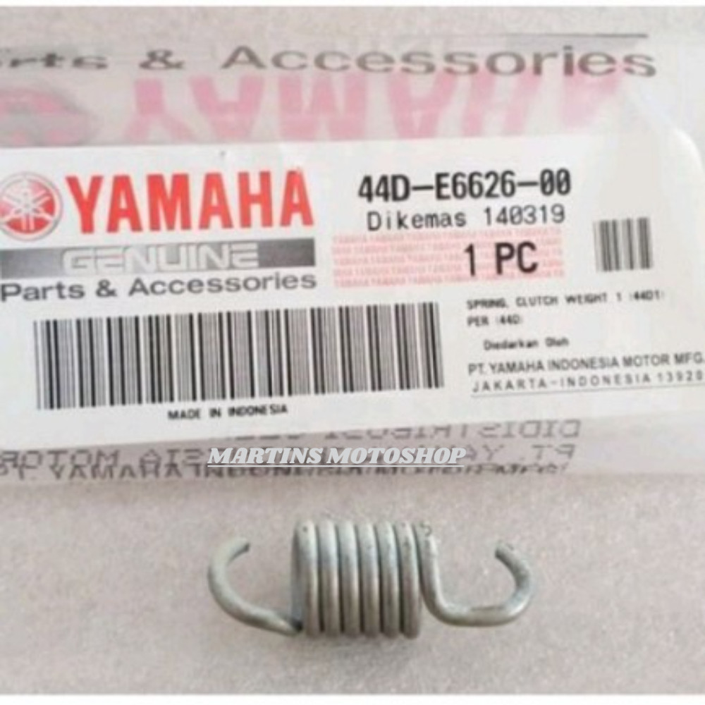 Per Kampas Ganda Xeon / SPRING, CLUTCH WEIGHT 1 (44D1) / 44D-E6626-00