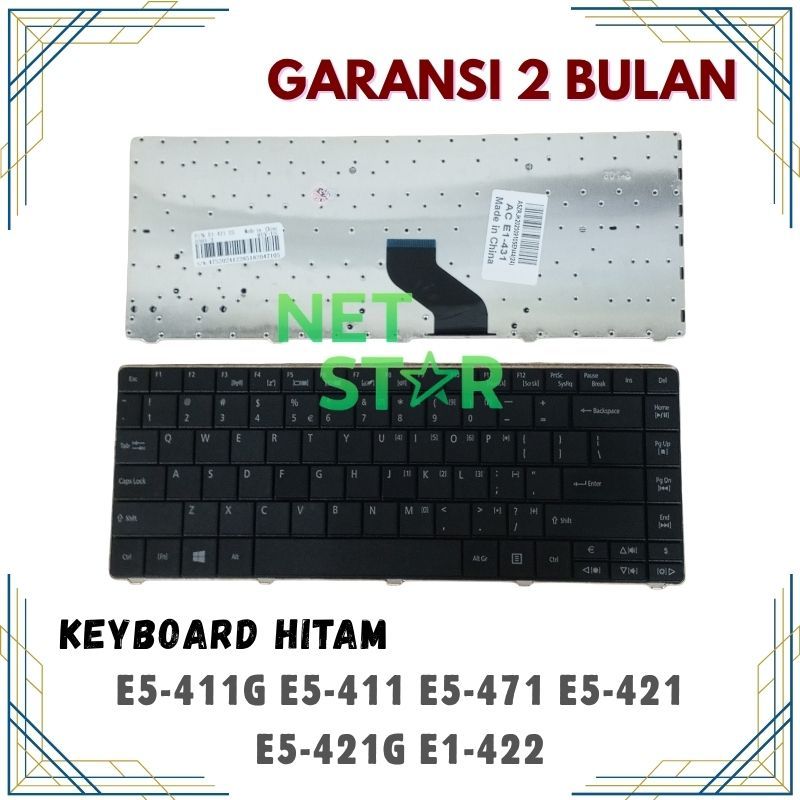 KEYBOARD LAPTOP ACER Aspire E1 E1-431 471 E1-431 E1-431G E1-451 SERIES -NS