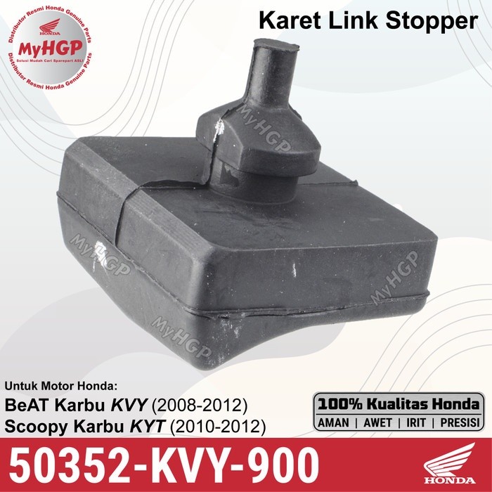 50352KVY900 Karet Link Stopper BeAT/Scoopy Karbu 50352-KVY-900 50352 KVY 900 GENUINE