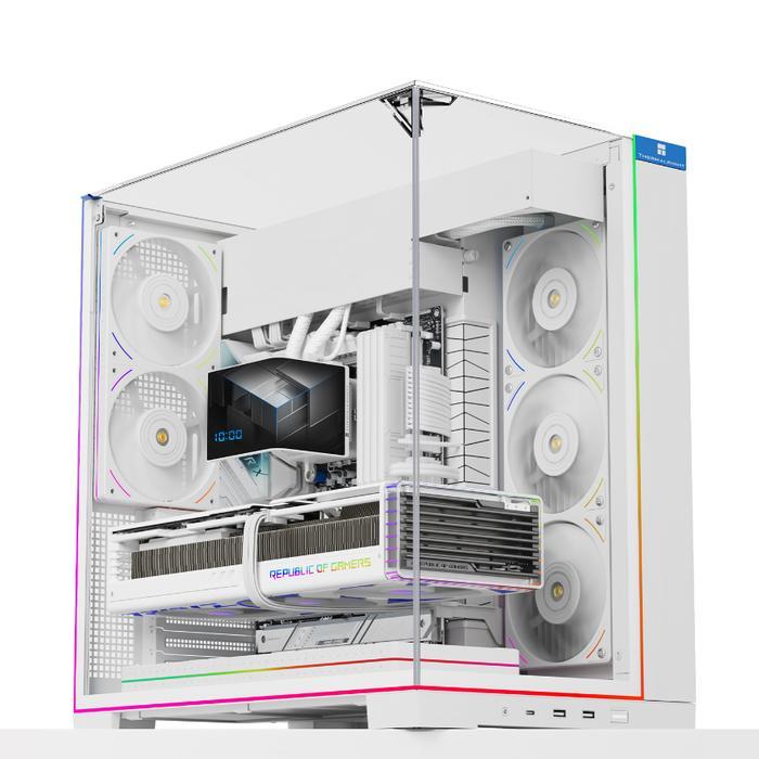 THERMALRIGHT PC CASE ATX TR A70 VISION (9.16 INCH LCD) WHITE