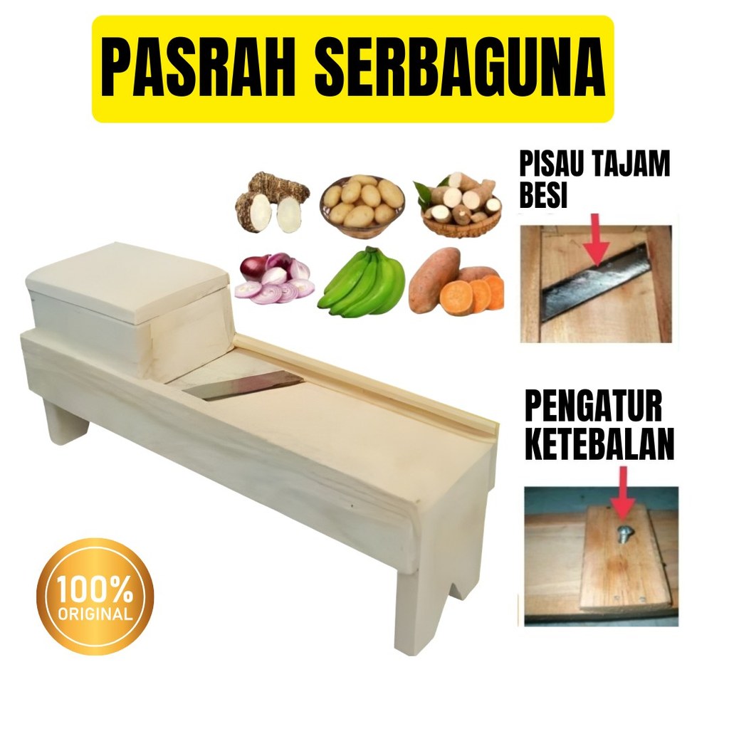 AMH - Pasrah Keripik Pengiris Aneka keripik Pengiris keripik Pisang Serbaguna