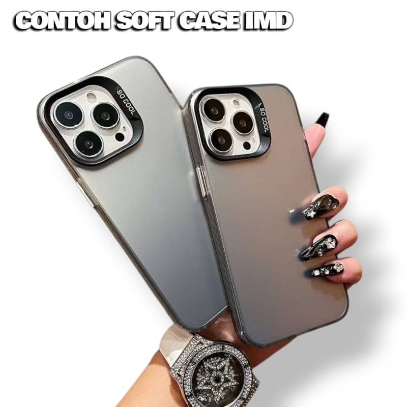 SOFT CASE IMD BLACK UNTUK HP POCO F3 5G POCO F3 GT POCO F4 4G POCO F4 GT POCO F5 POCO F6 POCO F7 POC