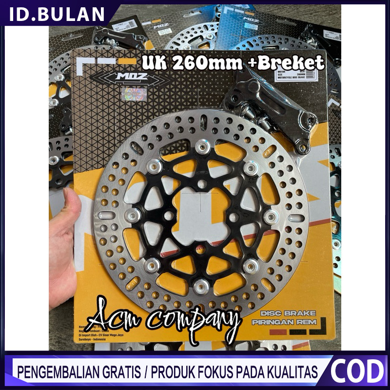 Disc Piringan Cakram 260mm Variasi  Beat Vario 125 150 160 Fi Scoopy Genio