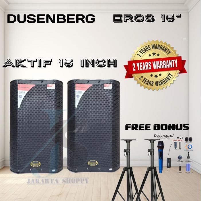 speaker aktif DUSENBERG EROS 15 karaoke - bluetooth - smart tv YouTube
