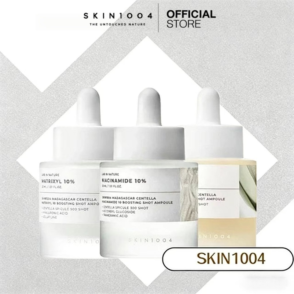 SKIN1004 Niacinamide 10 Boosting Shot Ampoule 30 ml/SKIN1004 Madagascar Centella Retinol 0.2 Boostin