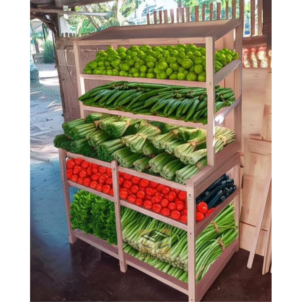 rak sayur murah tempat penyimpanan sayuran buah buahan tempat jualan sayur 898476hjth