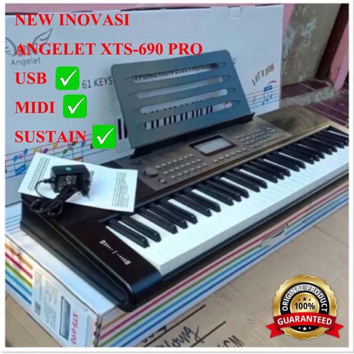 KEYBOARD PIANO ANGELET XTS-690 ORIGINAL - ANGELET 690 PRO
