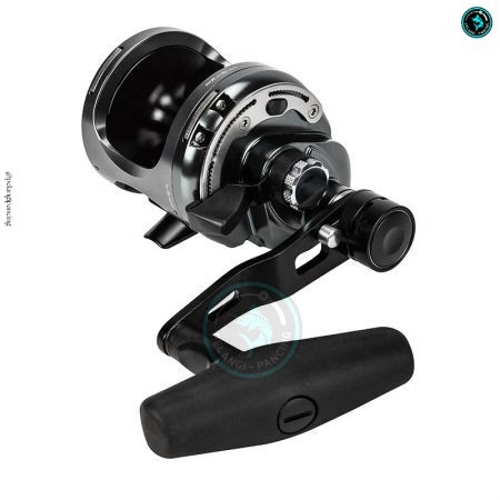 Pelangi Pancing Okuma Alijos AJ-5NII 2 Speed Reel Overhead Lever Drag Handle Kanan