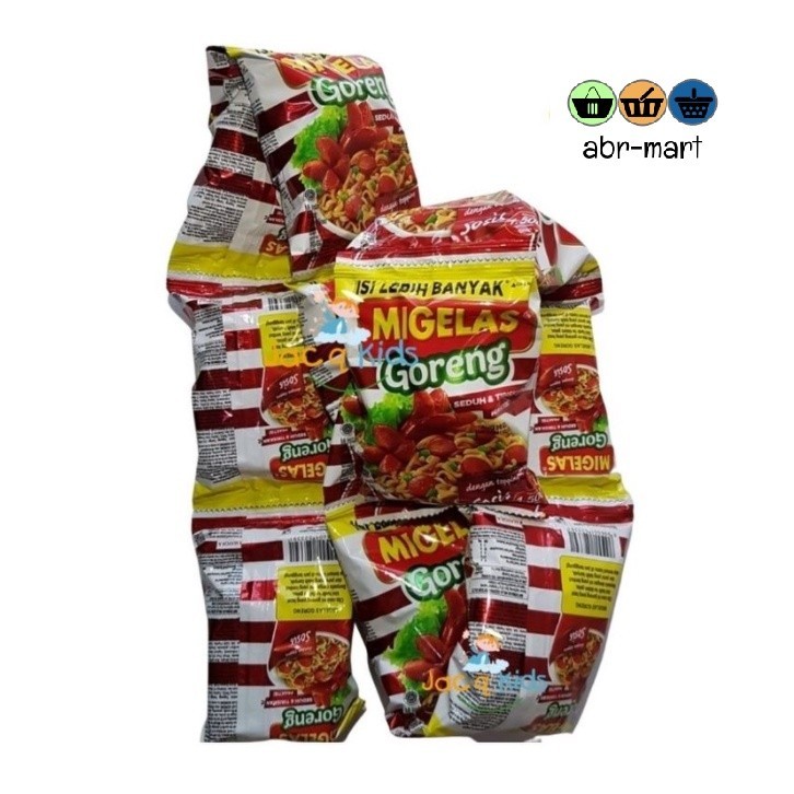 MIGELAS MIE GELAS GORENG SOZIS 10 SACHET