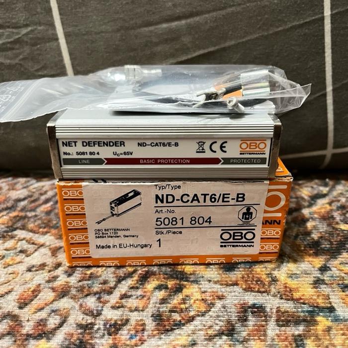 Surge Arrester OBO NET DEFENDER ND-CAT6/E-B