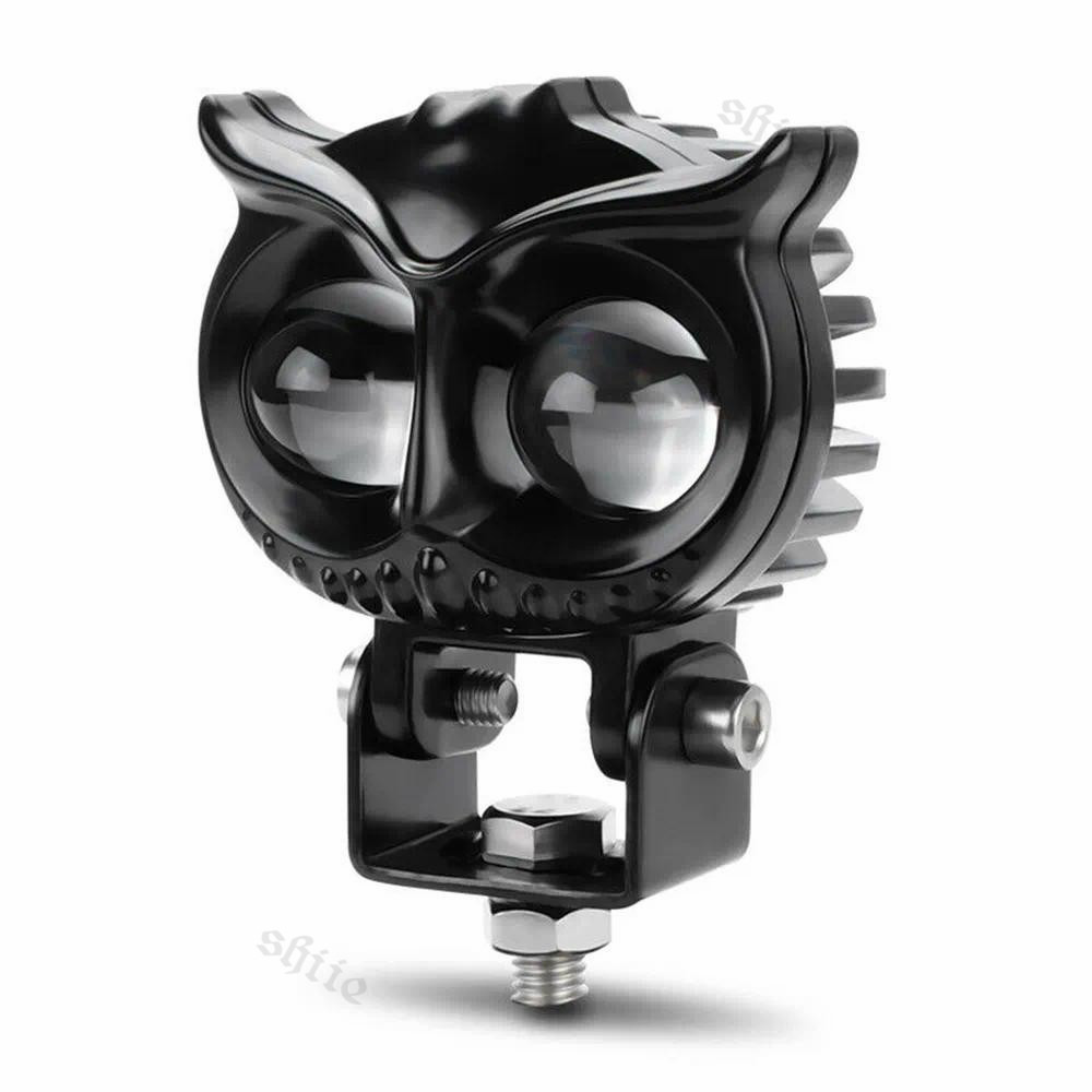 Lampu Tembak Laser Owl Cr7 Led D2 2 Warna High Low / Lampu Tembak Sorot Burung Hantu Lampu Tembak Mo