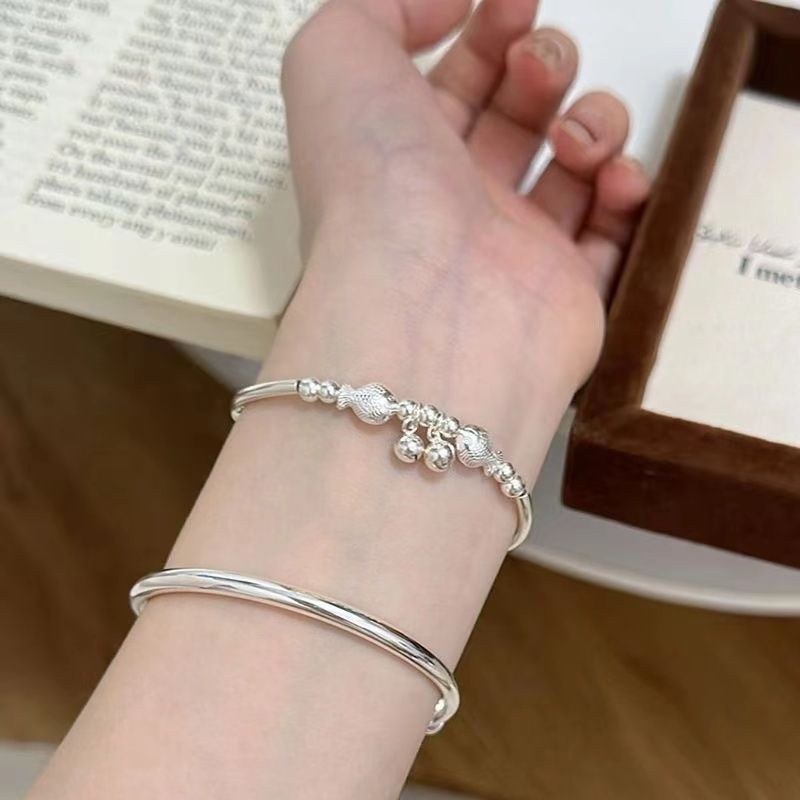 Pisces bell bracelet that chimes with every step, exquisite women's jewelry