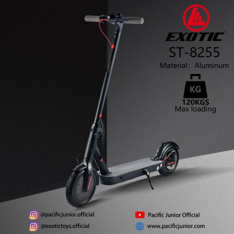 SO Sekuter / Skuter Listrik / Scooter electric Lipat Dewasa Exotic ST-8255