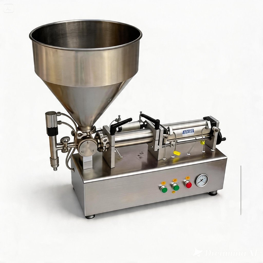 Pasta Piston Filling Machine PPF-500T / Mesin Filling Pasta WWM Peralatan Dapur