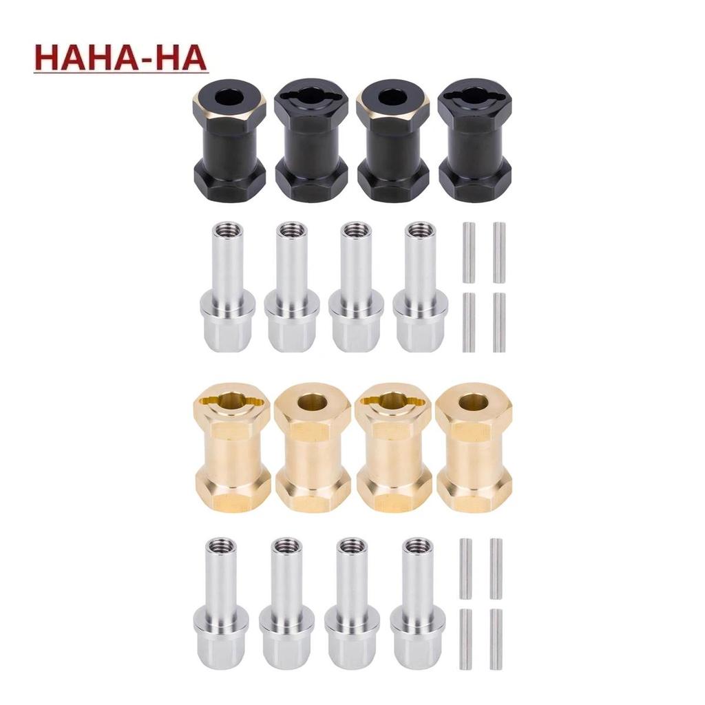 Brass 12MM Wheel Hex Extended Adapter Combiner 12/15/17/20/25MM for 1/10 RC Crawler Car Axial SCX10