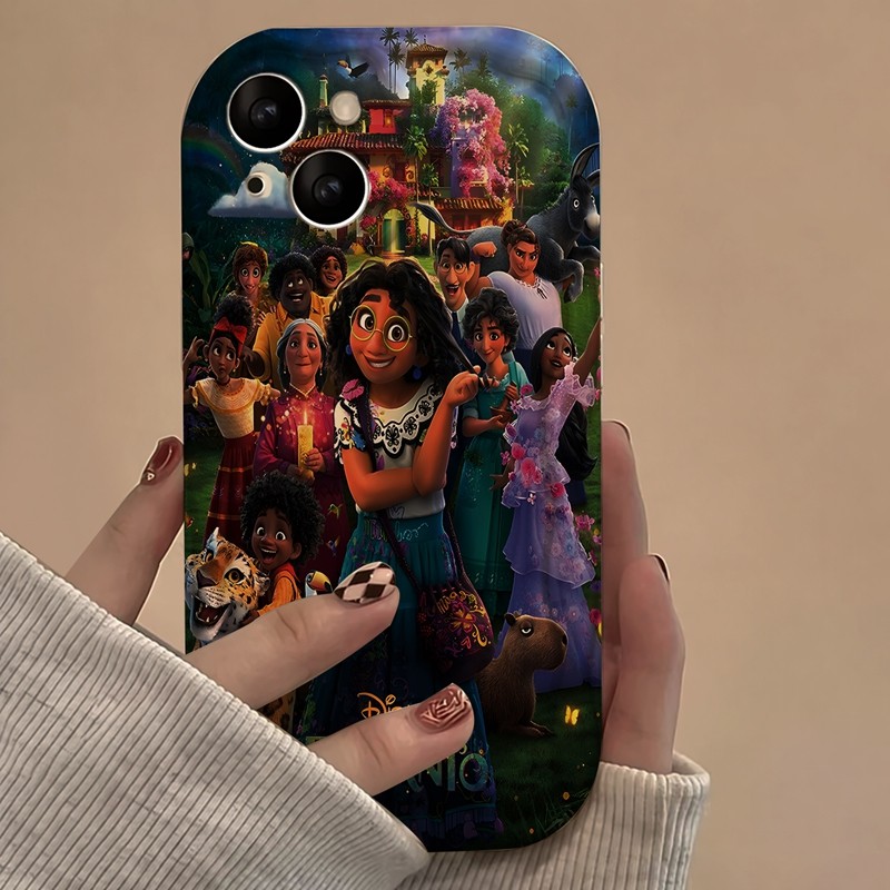 Casing iPhone Redmi Film Animasi Encanto Disney Untuk iPhone 16 15 14 13 12 11 Mini Pro E MAX Untuk 