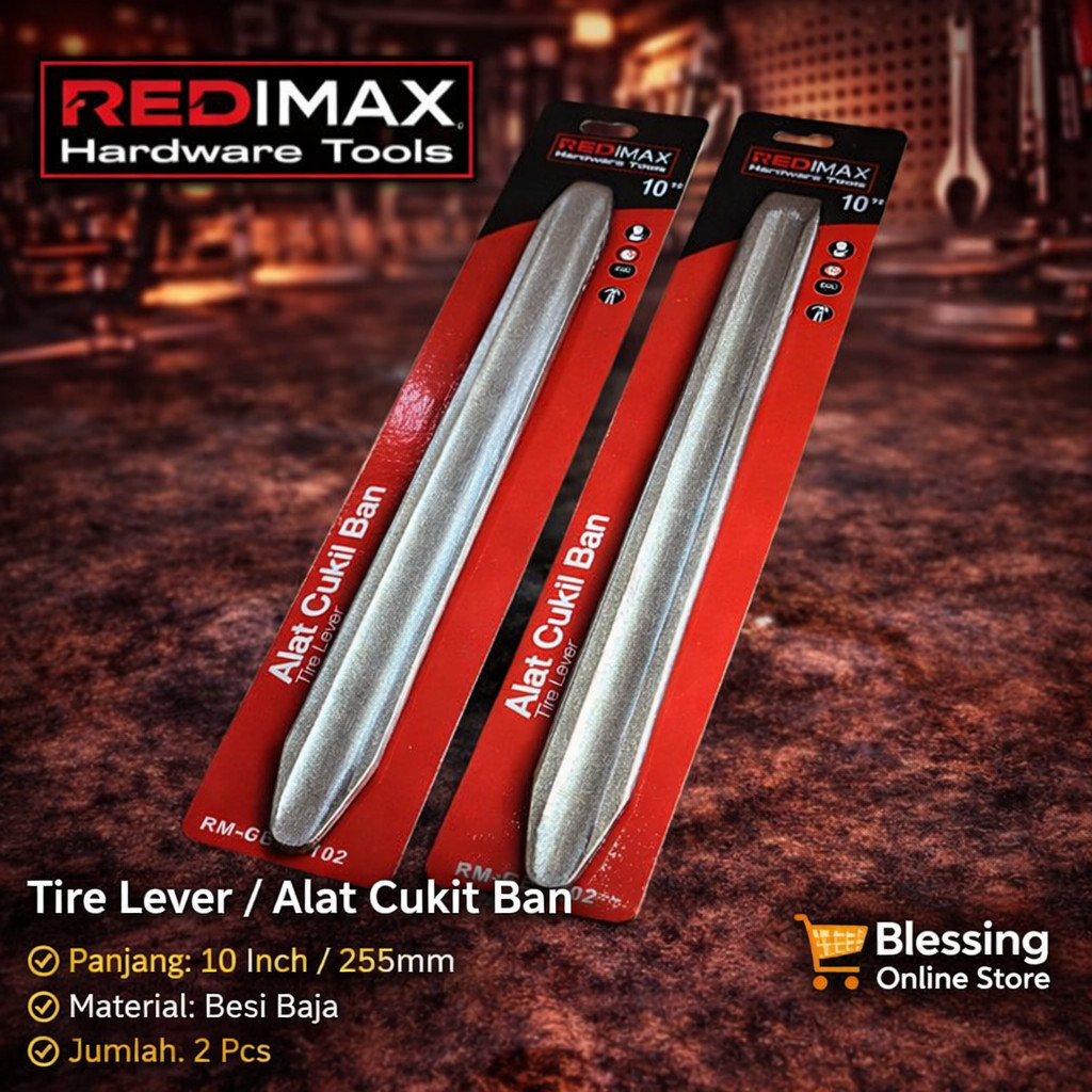 REDIMAX Alat Congkel Ban Motor Mobil 10" Congkelan Cungkil Cukit Ban Cukil 10 Inch Cod / Tersedia Ju