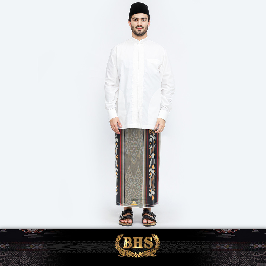 Sarung BHS Innovaire Gold Motif F34 JKA Hitam Kuning