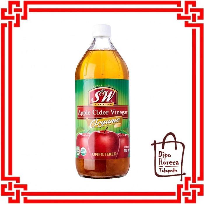 Cuka Apel SW Apple Cider Vinegar Organic 500ml