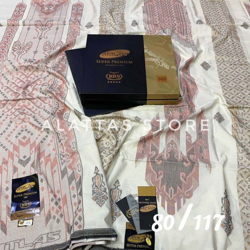 Sarung Atlas Super Premium 980 990 MOTIF BHS GOLD ORIGINAL Sarung ATLAS Suprem Supreme Prniting Song
