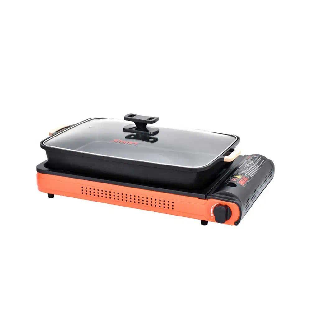 Gas Fish Grilled Stove Commercial Cassette Barbecue Maine Household Multi Cooker Hot Pot BBQ