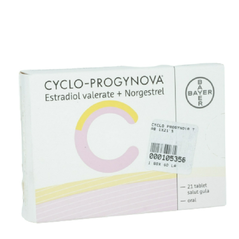 CYCLO PROGYNOVA 1X21 TABLET