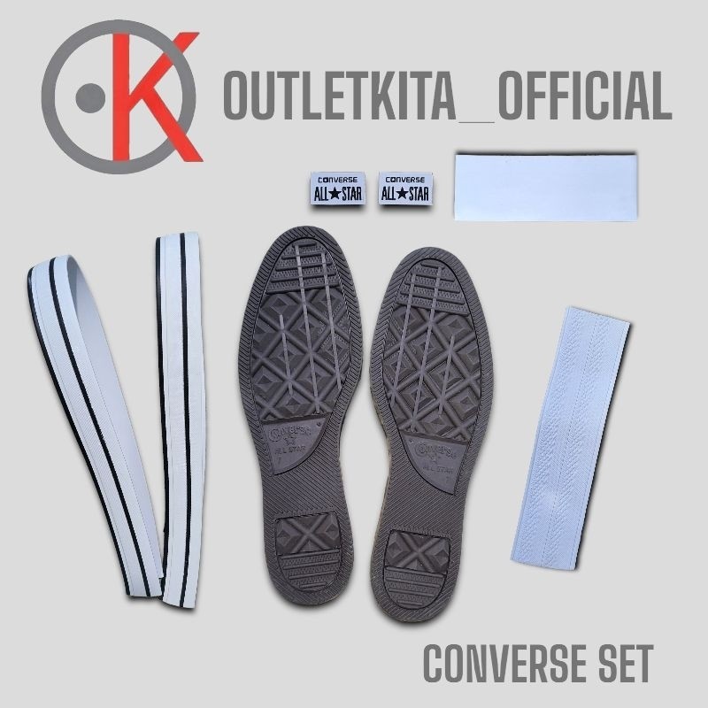TERLARIS Outsole Converse Set (Paket Hemat) Size 34-45