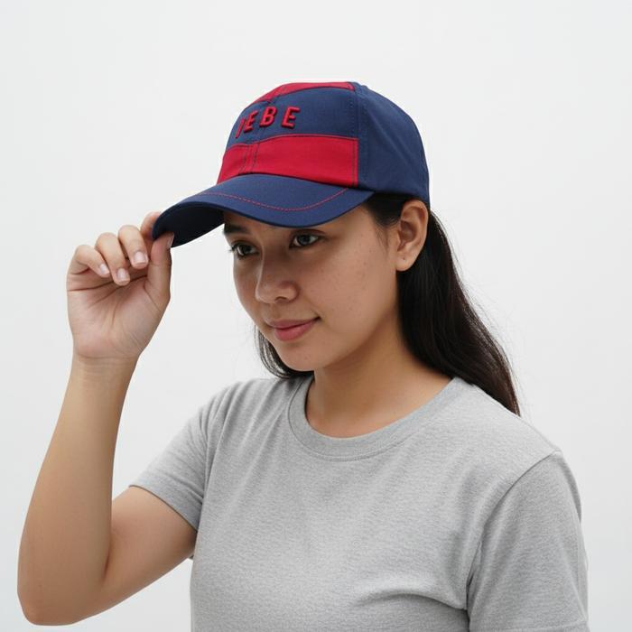 Topi Pria IEBE Casual K9AI8021 Velcro Adjustable - NAVY