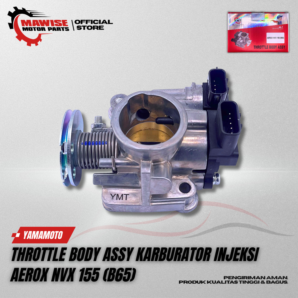 THROTTLE BODY ASSY KARBURATOR INJEKSI AEROX NVX 155 B65 YAMAMOTO - THROTTLE BODY ASSY B65 AEROX 155 