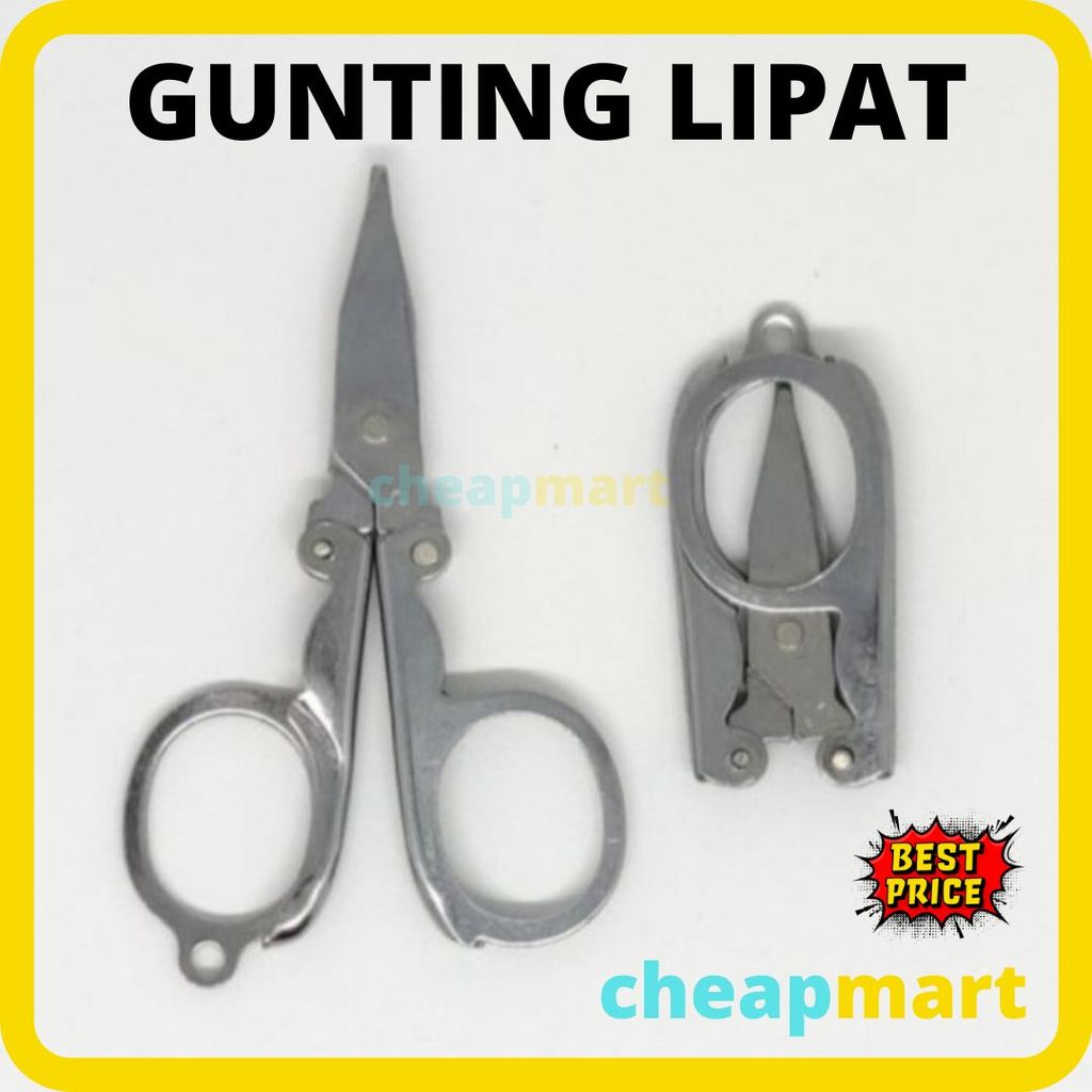 GUNTING LIPAT BESI STRIP SCISSORS GUNTING BAYI GUNTING KECIL