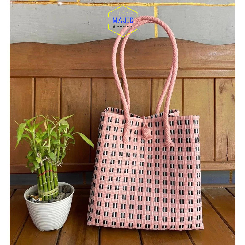 ReadyMAJID TAS HANDMADE - Tas Jali SAKURA Muat Beban 5kg