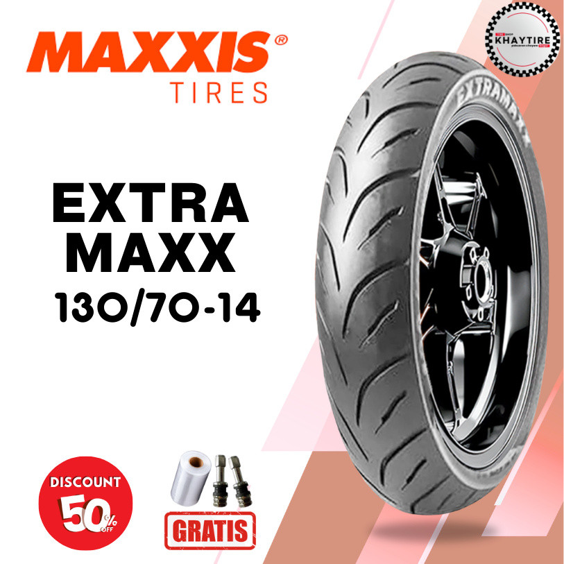 Ban Motor SPORT - SUPRA GTR - SUPERMOTO MAXXIS EXTRAMAXX 130/70 Ring 17 Tubeless