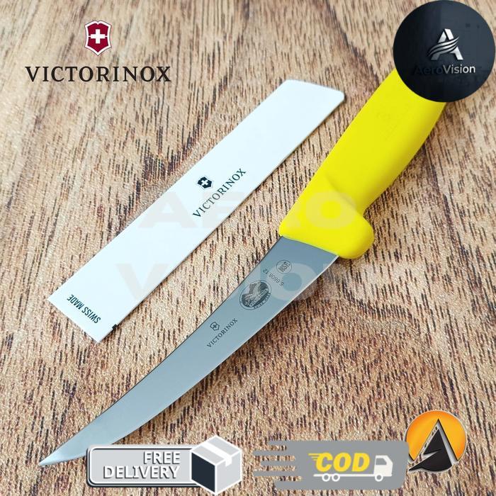 Pisau boning knife victorinox 12 cm original swiss kode 5.6608.12 - Tanpa sarung