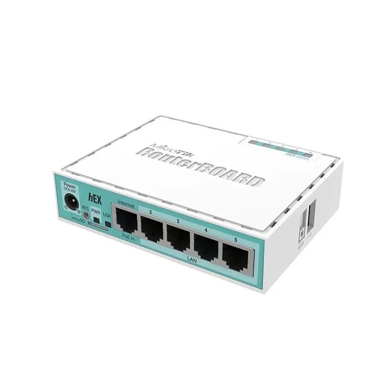 5Port Gigabit Ethernet Router, OpenWrt Supported, DualCore CPU, microSD Slot, PoE In