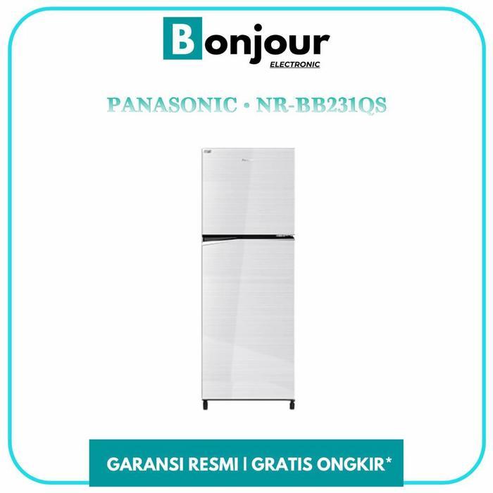 Kulkas 2 Pintu Inverter Panasonic NR BB231Q S 230 liter NR-BB231QS