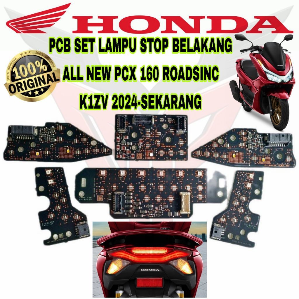 AP Pcb Vcb Papan Modul Led Reflektor Lampu Belakang Stoplamp Stoplight Honda NEW PCX 160 ROADSINC K1