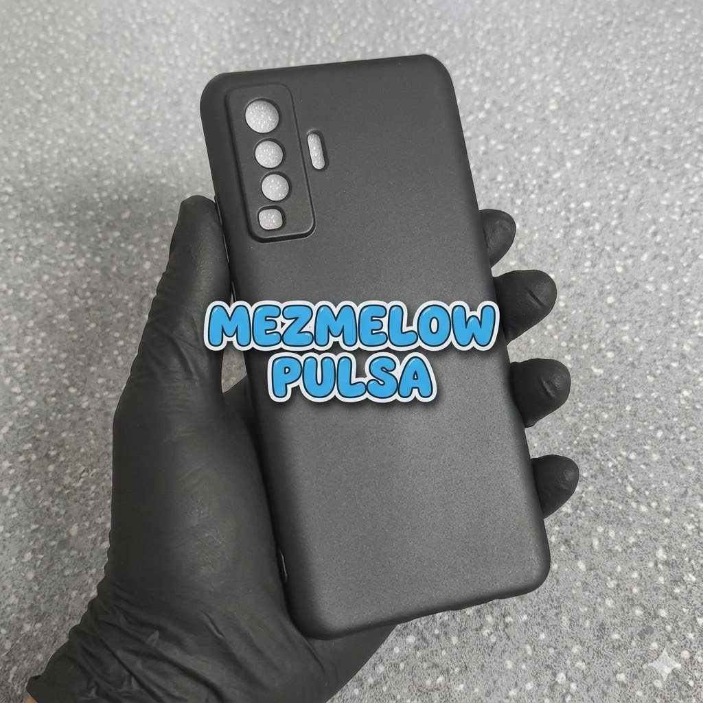 TPU Softcase Silikon Casing Caseng Silicone VIVO X50 BIASA