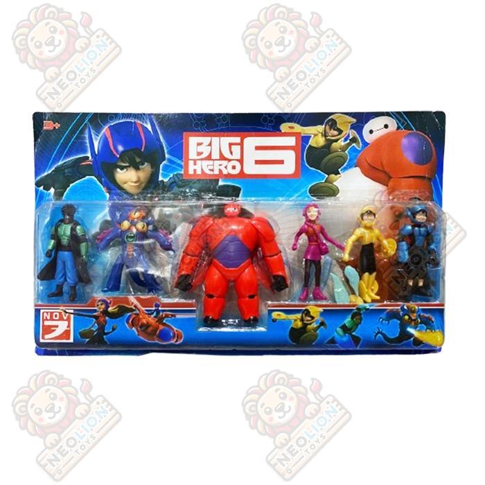 Mainan Anak Figure Big Hero 6 Baymax 6pcs 686668
