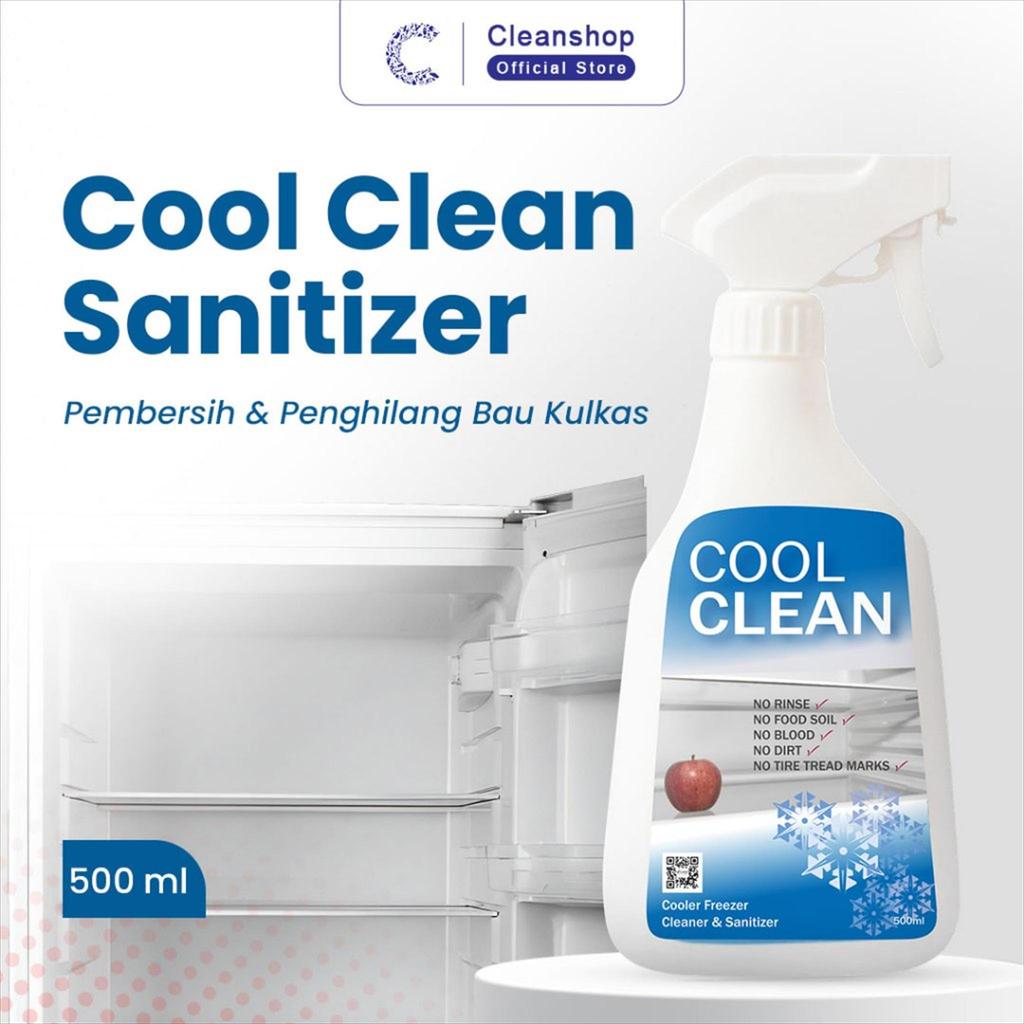 COOL CLEAN Spray Pembersih Kulkas 500mL Cairan Penghilang Bau Kulkas Ampuh Mencairkan Bunga Es 500 m