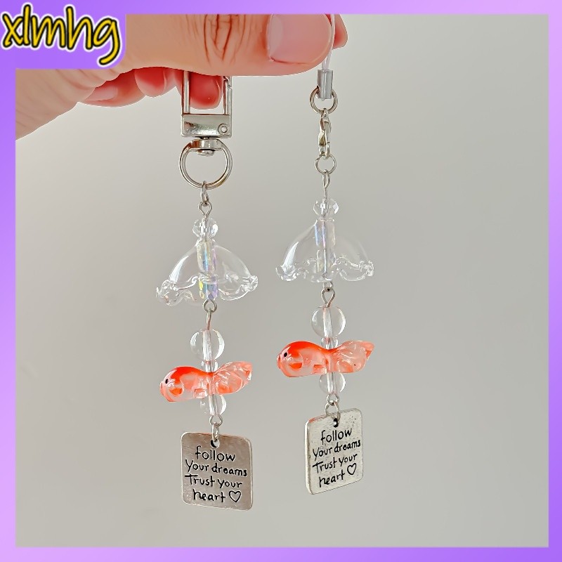 (Ready Stock)Gantungan Kunci Ikan Mas Impian/Gantungan Ikan Mas Lucu Bergaya Jepang/Gantungan Ikan M